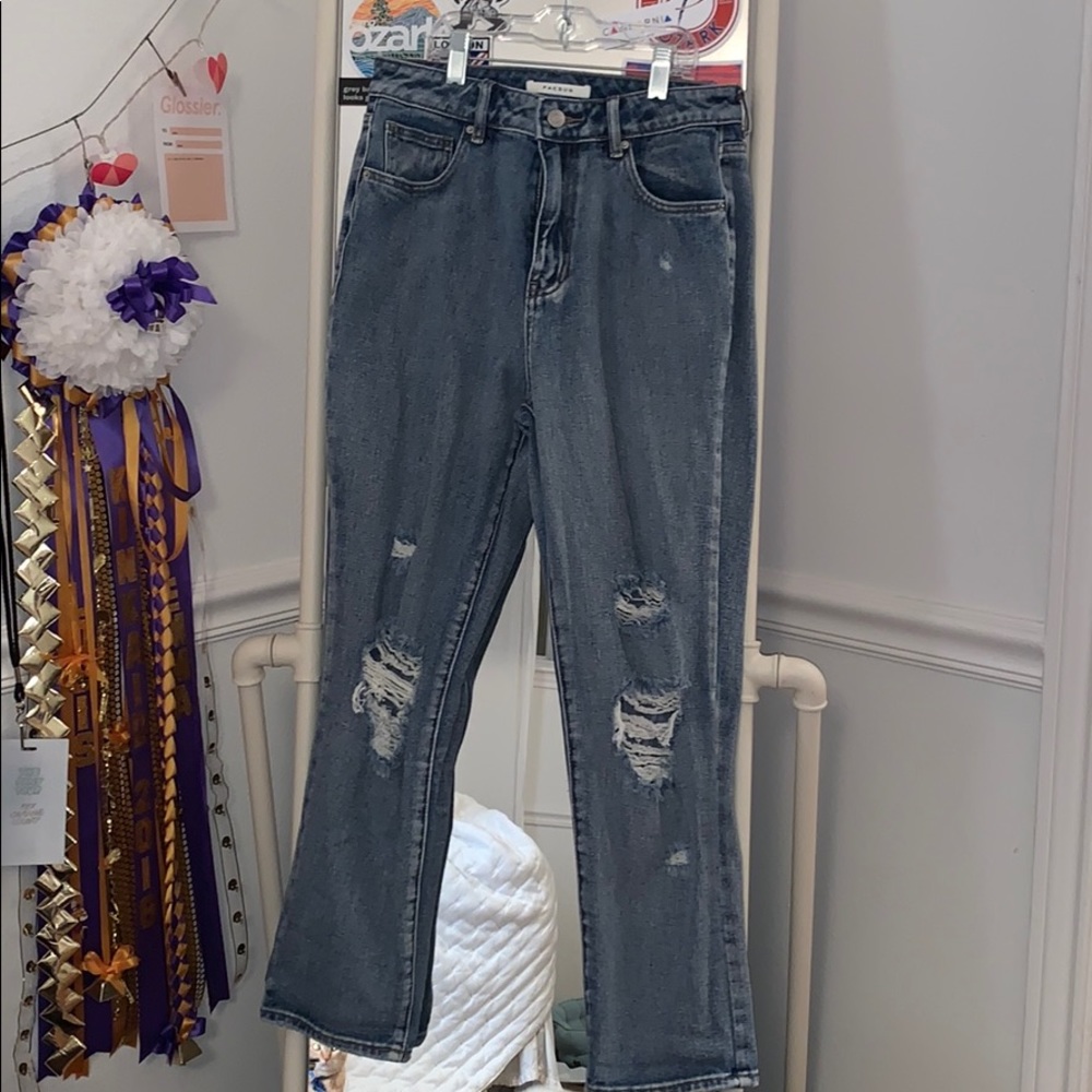 Pacsun ripped mom jeans